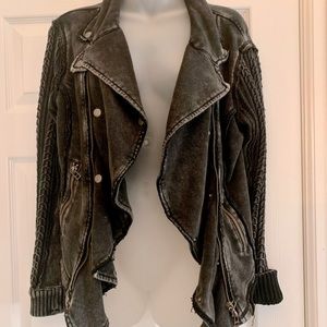 Free People sweatshirt cardigan